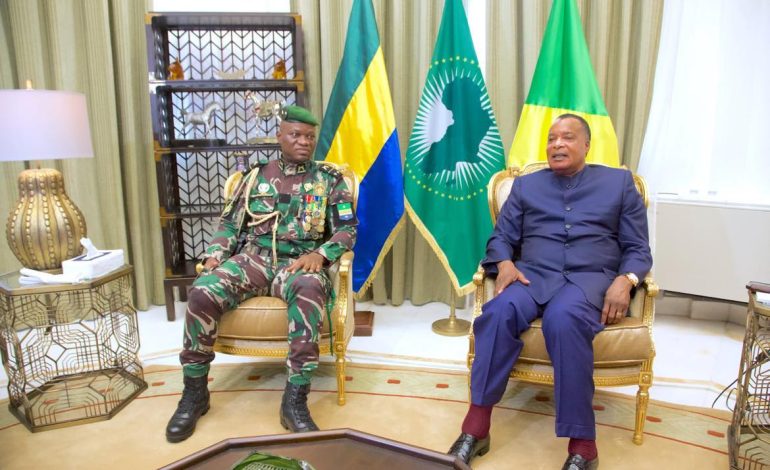 Visite diplomatique au Congo Brazzaville du président Brice Clotaire OLIGUI NGUEMA