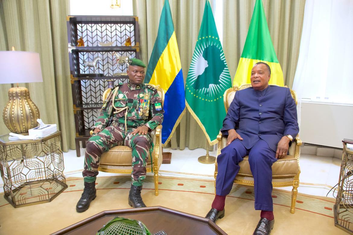 Visite diplomatique au Congo Brazzaville du président Brice Clotaire OLIGUI NGUEMA