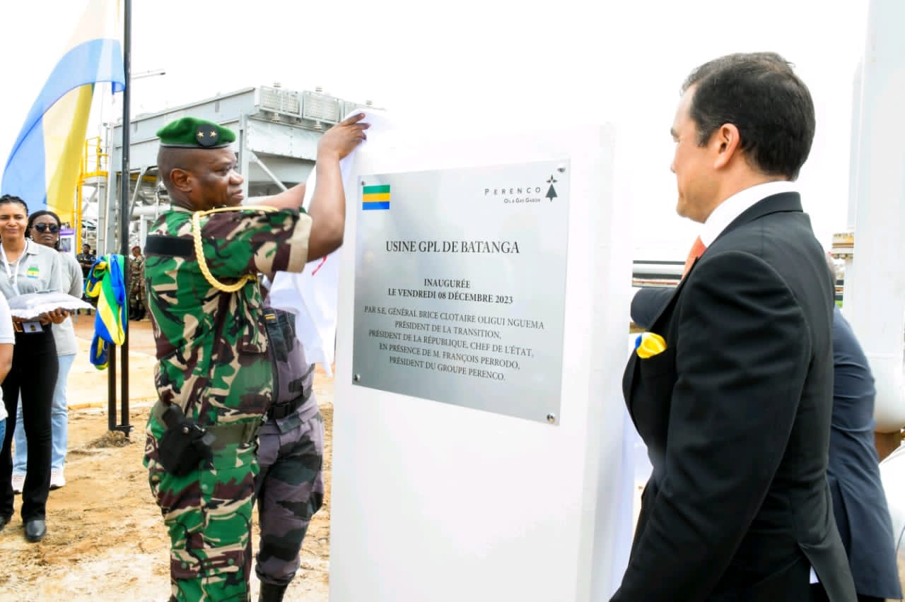 Gabon : inauguration de l’usine GPL de Batanga