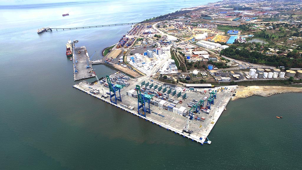 Owendo Container Terminal – OCT, inaugure un pont