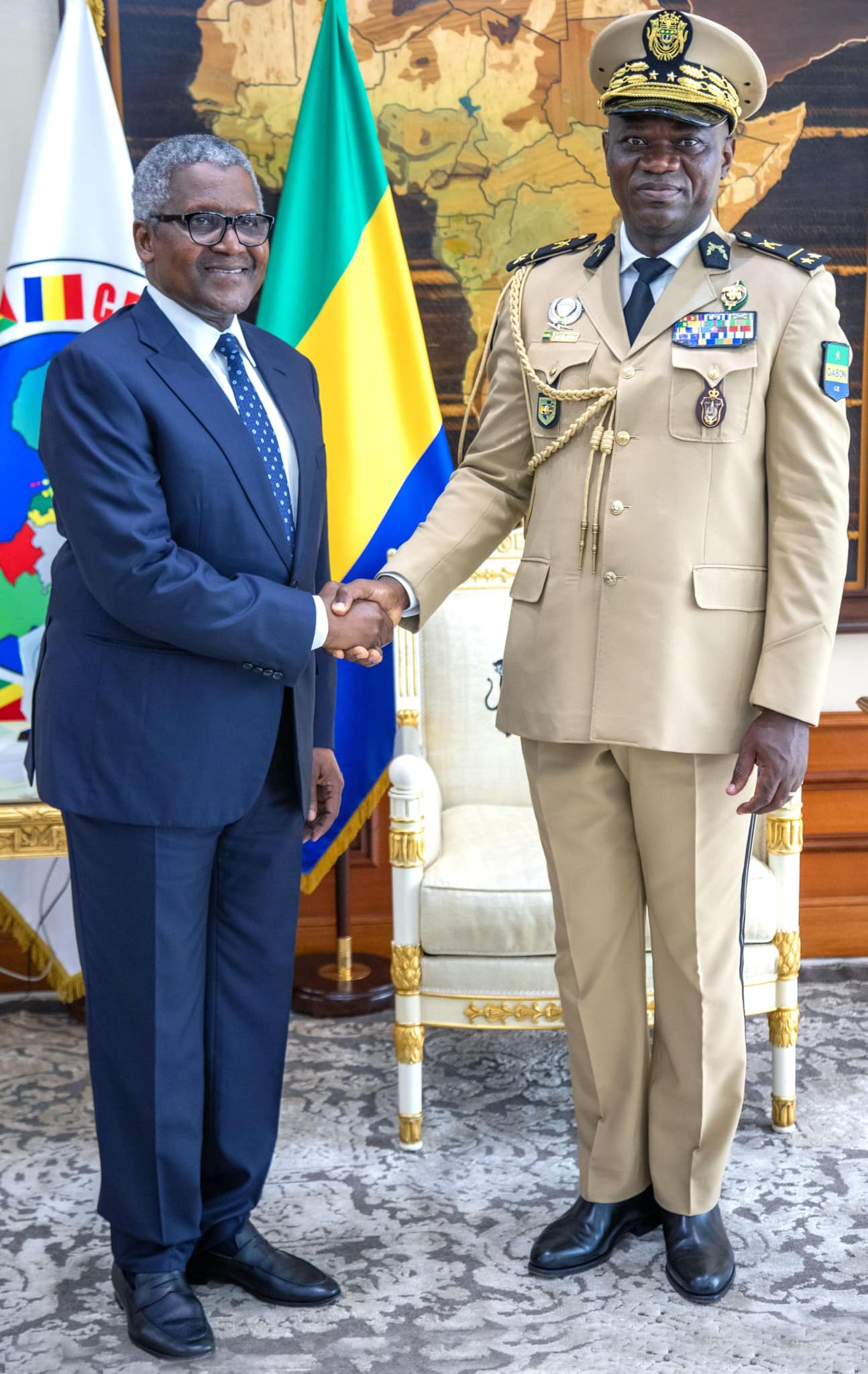 Président Nguema et Dangote : Partenariat pour le Gabon