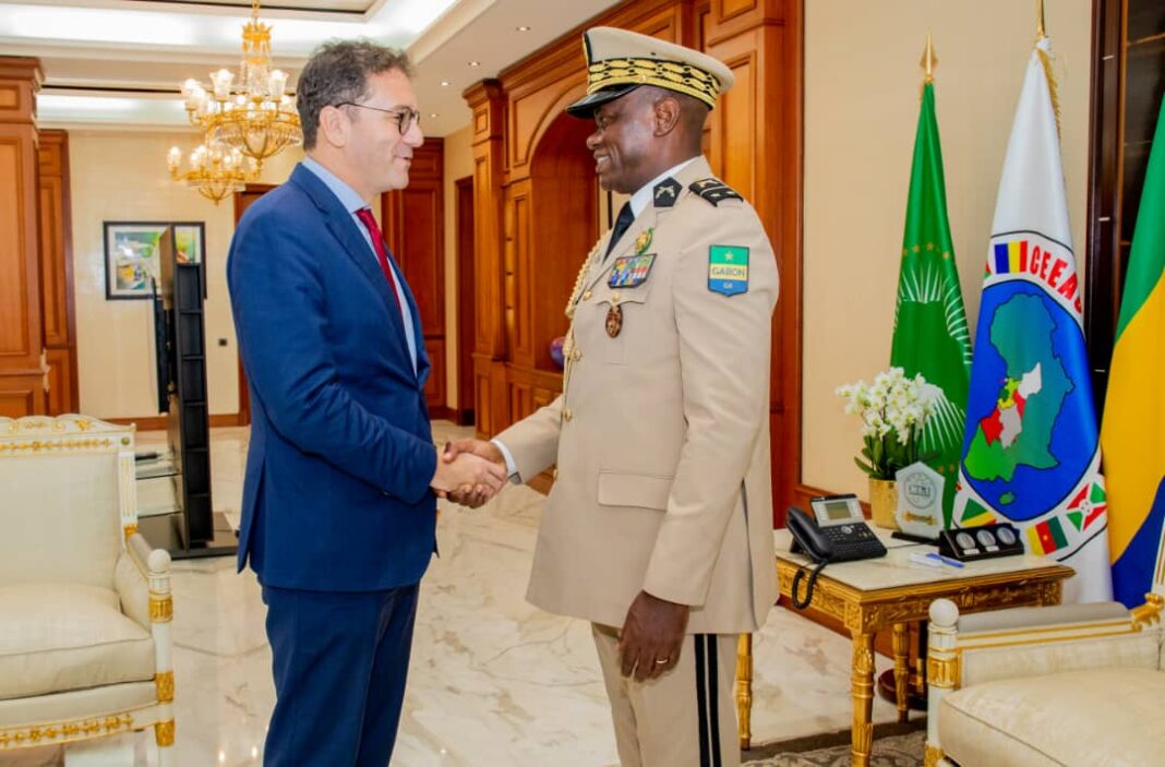 Rencontre entre le Président de la Transition et l’Ambassadeur de France.