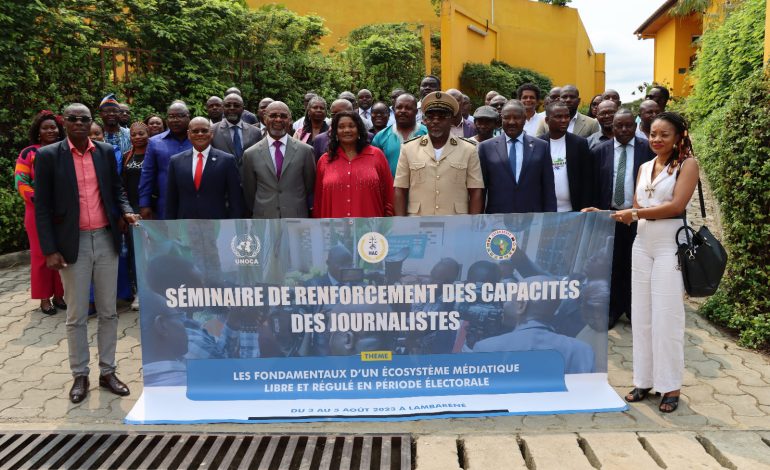 Séminaire de Renforcement des Capacités des Journalistes.