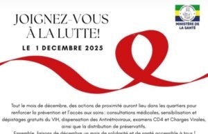 À l’occasion de la Journée mondiale de lutte contre le VIH/SIDA le 1er décembre, le Gabon lance une campagne communautaire d’un mois.