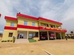 Makokou : Une nouvelle caserne de pompiers.