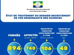 Éducation : Le Ministère s’explique sur les 900 enseignants des sciences