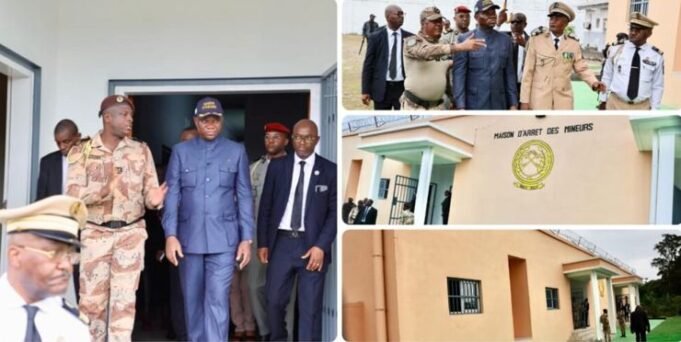 Brice Oligui Nguema Lève le Voile sur une Nouvelle Maison d’Arrêt pour Mineurs