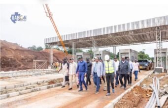 Route Libreville–Ntoum : sur le terrain, le président exige des résultats concrets