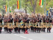 La Garde Républicaine gabonaise met en lumière son savoir-faire unique à Thiès