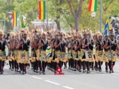 La Garde Républicaine gabonaise met en lumière son savoir-faire unique à Thiès
