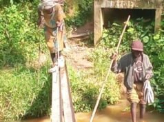 Moabi : à Migamba, une passerelle inachevée met en danger les riverains