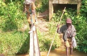 Moabi : à Migamba, une passerelle inachevée met en danger les riverains