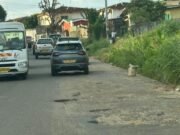 Libreville : un petit tronçon dégradé paralyse la circulation entre Okala et Ciciba