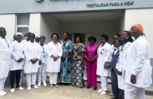 À Luanda, Zita Oligui Nguema met l’accent sur la santé des femmes et des enfants