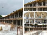 Libreville : les travaux de fondation avancent sur le chantier des trois immeubles modernes de l’avenue Jean-Paul II