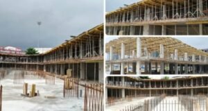 Libreville : les travaux de fondation avancent sur le chantier des trois immeubles modernes de l’avenue Jean-Paul II