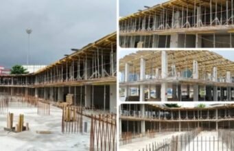 Libreville : les travaux de fondation avancent sur le chantier des trois immeubles modernes de l’avenue Jean-Paul II