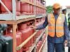 Moanda : Le chantier du centre emplisseur de gaz de Moanda franchit une nouvelle étape avec 6 réservoirs de 100 m³ déjà installés