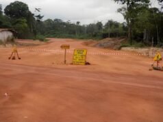 Route Yombi-Omboué : seulement 2 % des travaux réalisés neuf mois après le lancement du chantier