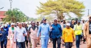 Franceville : en séjour privé, Oligui Nguema poursuit sa tournée des chantiers