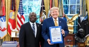Gabon USA : le nouvel ambassadeur du Gabon à Washington, Baudelaire Ndong Ella, prend ses fonctions