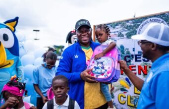 Port Gentil : 1 500 enfants soutenus par Oligui Nguema, l’éducation et le sport au cœur de sa visite