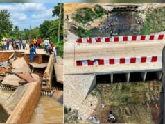 Tchibanga : après la crue de 2023, Oligui Nguema redonne vie à la circulation avec le nouveau pont de la Mougoutsi
