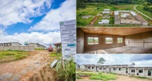 Oyem : à 17 km du centre ville, Oligui Nguema lance un complexe scolaire de 36 salles de classe avec internat pour renforcer l’éducation dans le Woleu Ntem