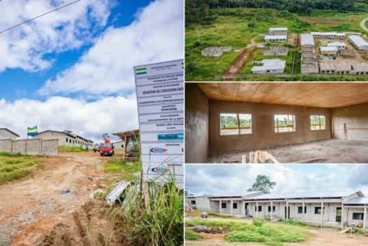 Oyem : à 17 km du centre ville, Oligui Nguema lance un complexe scolaire de 36 salles de classe avec internat pour renforcer l’éducation dans le Woleu Ntem