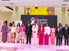 Octobre Rose 2026 : Zita Oligui Nguema récompensée pour son engagement contre les cancers du sein et du col de l’utérus