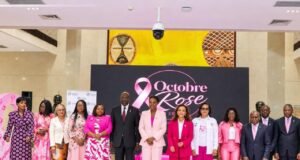 Octobre Rose 2026 : Zita Oligui Nguema récompensée pour son engagement contre les cancers du sein et du col de l’utérus