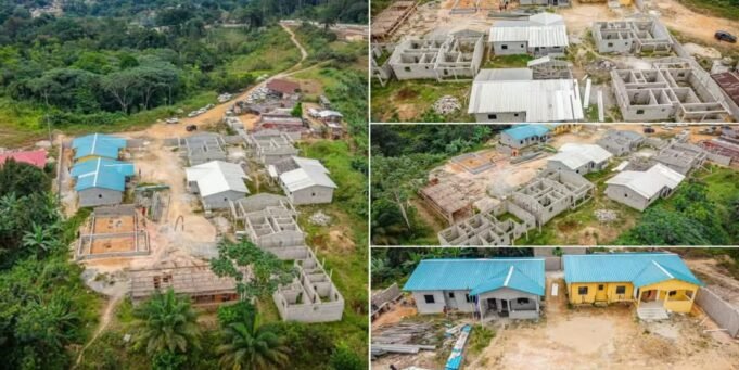 Gabon : à Ndjolé, Oligui Nguema lance la construction de 10 maisons modernes pour offrir aux familles un logement décent et améliorer leurs conditions de vie